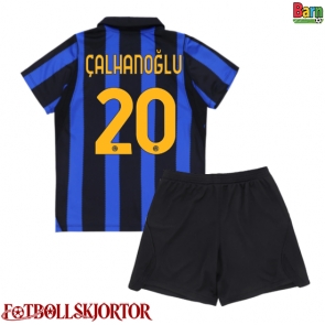 Inter Milan Hakan Calhanoglu #20 Hemmakläder Barn 2026-27 Kortärmad (+ Korta byxor)